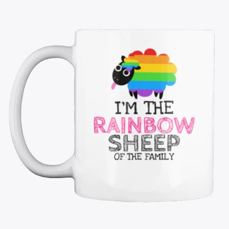 I'm the rainbow sheep of the family