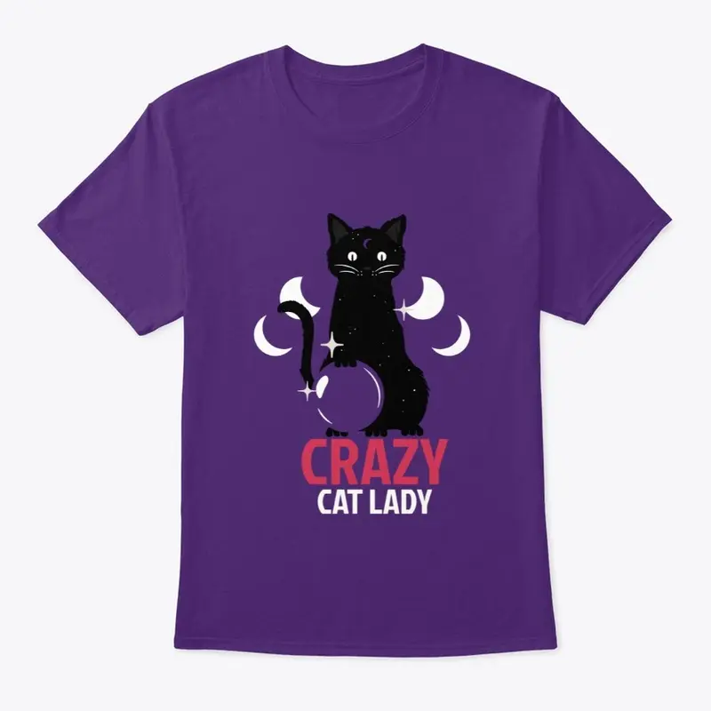 Crazy Cat lady Black Cat